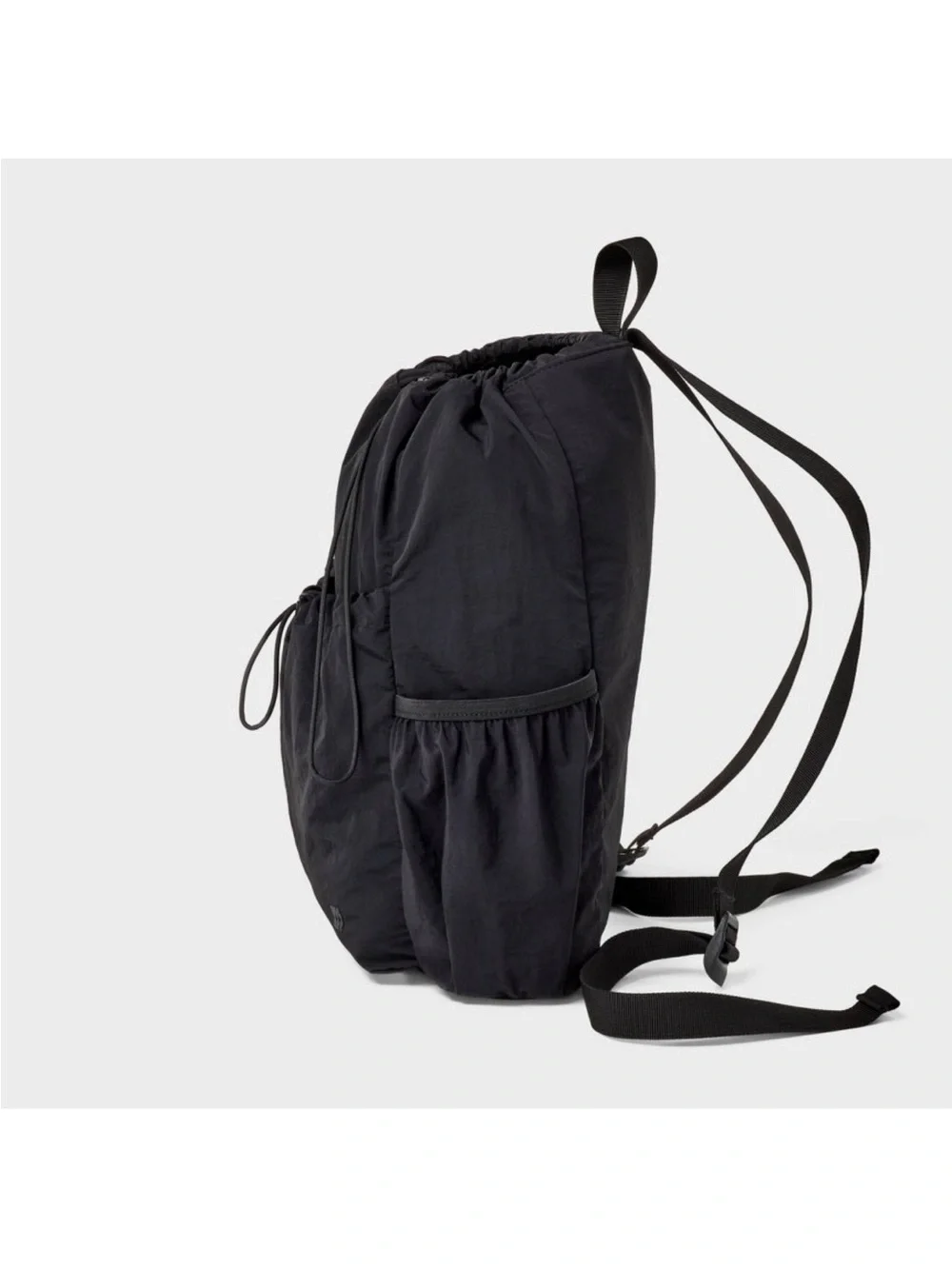 all in motion Black Softside Cinch Cord Backpack